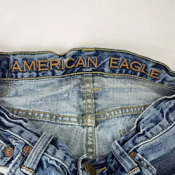 American Eagle SZ 28/30 distressed jeans - Picture 2 of 9